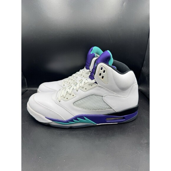 Air Jordan 5 Retro \'Grape\' OG 2013 Men’s Size 14 (136027-108) CLEAN main image 6